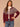 Zinfandel Airy Blue Multi Long Raglan Sleeve Round Neck Abstract Placement Multi Color Jacquard Hidden Snap Front Sweater Cardigan
