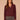 Fig Jam Long Drop Shoulder Sleeve Johnny Collar V-Neck Banded Hem Crochet Scallop Edge Sweater