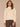 Blanched Almond Long Drop Shoulder Sleeve Mock Neck Patchwork Cable Stitch Design Shirttail Hem Sweater

