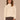 Blanched Almond Long Drop Shoulder Sleeve Mock Neck Patchwork Cable Stitch Design Shirttail Hem Petite Sweater

