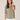 Heather Pesto Elbow Sleeve Flange Shoulder Contrast Stitch Scoop Neck Embroidery Detail Knit Top