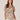 Macademia Pesto Multi Short Bell Sleeve Ruffle Shoulder Ruffle Edge V-Neck Half Placket Petite Woven Top