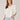 Off White Short Flounce Scallop Sleeve Ruffle Armhole Embroidered Placket Round Neck Woven Top