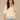 Sugar Wafer Three Quarter Scallop Bell Sleeve Embroidered Scoop Scallop Neck Double Flounce Peplum Hem Woven Top