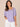 Iris Above Elbow Banded Bubble Sleeve Square Crochet Neck Back Yoke Woven Top