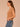 Biscotti Extended Origami Cap Sleeve Scoop Neck Metallic Stripe Cased Hem Knit Top