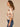 Blush Airy Blue Multi Elbow Blouson Raglan Ruffle Sleeve Scoop Neck Novelty Smocking Bubble Hem Floral Print Woven Top