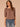 Oyster Mushroom Elbow Blouson Raglan Ruffle Sleeve Scoop Neck Novelty Smocking Bubble Hem Petite Woven Top