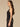 Black Sleeveless Scallop V-Neck Button Down Embroidered Peplum Die Cut Hem Woven Top
