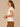 Off White Short Flutter Sleeve Crochet Scoop Neck Scallop Edge Detail Shirttail Hem Petite Knit Top