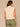 Ecru Fired Brick Stripe Cap Roll Cuff Sleeve Collar Neck Double Layer Button Down Placket Breast Pocket Straight Back Yoke Pleated Textured Spliced Stripes Bubble Hem Woven Top