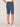 Indigo Denim Absolution High Rise Coin Pocket Cuffed Hem Repreve Bermuda Petite Short