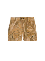 "Ab"solution Skyrise Double Button Cargo Short with Fixed Cuff