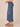 Blue Denim Absolution High Rise Clean Finish Fray Hem Angled V Yoke Glider Crop Wide Leg Jean