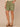 Lily Pad Twill Ab"solution Skyrise Angled Dart Seams Double Button Flap Patch Pockets Seaming Detail Cargo Short
