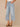 Light Blue Denim Absolution High Rise Cropped Hem Petite Wide Leg Jeans
