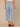 Light Blue Denim Absolution High Rise Cropped Hem Petite Wide Leg Jeans