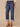 Blue Denim Absolution High Rise Round Up Yoke Cropped Cuff Hem Petite Boyfriend Jeans