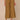 Candied Walnut Woven Skyrise Glider Pull-On Waist Rope Self Tie Belt Wraparound Pocket Contrast Seaming Cropped Hem Wide Leg Glider Pant