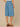 Light Blue Denim Ableisure Skyrise Dart Seams Elastic Waist Faux Fly Rope Tie Belt Angled Pocket Relaxed Bermuda Short