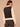 Black Ecru Long Banded Sleeve Collar Neck Button Down Front Angled Side Pockets Straight Hem Mixed Media Jacket