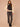 Black Ecru Long Banded Sleeve Collar Neck Button Down Front Angled Side Pockets Straight Hem Mixed Media Jacket