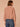 Stone Orange Marmalade Multi Long Drop Shoulder Blouson Sleeve Collar Neck Ruffle Button Down Placket Bubble Hem Plaid Print Woven Shacket
