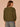 Celadon Black Three Quarter Drop Shoulder Blouson Sleeve Surplus V-Neck Cased Hem Tie Embroidered Jacquard Band Stripe Knit Top