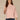 Heather Rose Taupe Three Quarter Dolman Sleeve Crew Neck Embroidered Straight Slit Hem Knit Top
