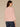 Heather Rose Taupe Three Quarter Dolman Sleeve Crew Neck Embroidered Straight Slit Hem Petite Knit Top
