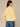 Heather Honey Butter Three Quarter Dolman Sleeve Crew Neck Embroidered Straight Slit Hem Knit Top