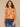 Copper Multi Extended Shoulder Sleeve Boat Neck Bubble Hem Abstract Leafy Placement Print Knit Top