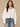 Optic White Denim Long Oversized Barrel Sleeve Collar Neck Button Down Front Welt Pocket Seaming Detail Hi-Low Hem Petite Jacket