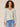 Sage Brush Lily Pad Long Smocked Blouson Puff Sleeve V-Neck Twist Front Hem Knit Top