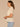 Natural Short Sleeve Collared Neck Button Down Front All-Over Crochet Detail Scallop Edges Shirttail Hem Petite Woven Top