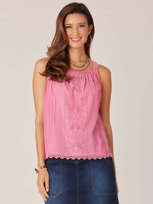 Lace Scallop Camisole, Sustainable Womenswear