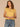 Tuscan Sun Extended Cap Sleeve Scoop Neck Embroidered Scallop Trim Detail Bubble Hem Petite Knit Top
