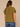 Harvest Green Short Sleeve Ruffle Stand Collar Split Neck Embroidered Netting Detail Shirttail Hem Petite Woven Top