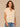 Soft Linen Short Sleeve Ruffle Stand Collar Split Neck Embroidered Netting Detail Shirttail Hem Petite Woven Top
