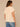 Soft Linen Short Sleeve Ruffle Stand Collar Split Neck Embroidered Netting Detail Shirttail Hem Petite Woven Top
