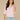 Lavendar Haze Multi Three Quarter Dolman Batwing Sleeve Scoop Neck Floral Embroidery Back Center Seam Knit Top

