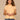 Peach Puree Extended Short Sleeve Rounded Ruffle Collar Neck Button Down Front Straight Back Yoke Textured Dot Hi-Low Shirttail Hem Woven Top