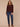 Oxblood Long Puff Sleeve Slit Round Collarless Neck Button Down Front Seaming Detail Drop In Pockets Peplum Box Pleat Hem Petite Woven Jacket