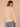 Washed Pale Oak Three Quarter French Cuff Sleeve Collar Neck Button Down Front Side Slit Pockets Seaming Peplum Hem Denim Shirt