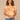 Salmon Buff Multi Short Sleeve Scoop Neck Embroidered Straight Hem Abstract Palm Tree Placement Print Knit Boyfriend Tee