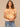 Salmon Buff Multi Short Sleeve Scoop Neck Embroidered Straight Hem Abstract Palm Tree Placement Print Knit Boyfriend Tee