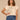 Soft Linen Multi Short Sleeve Scallop Scoop Neck Palm Tree Embroidery Shirttail Hem Knit Boyfriend Tee