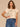 Soft Linen Multi Short Sleeve Scallop Scoop Neck Palm Tree Embroidery Shirttail Hem Knit Boyfriend Tee