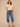 Soft Linen Multi Short Sleeve Scallop Scoop Neck Palm Tree Embroidery Shirttail Hem Knit Boyfriend Tee