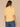 Tuscan Sun Off White Stripe Cinched Elbow Ruched Puff Sleeve Picot V-Neck Crochet Detail Round Surplus Hem Stripes Knit Top